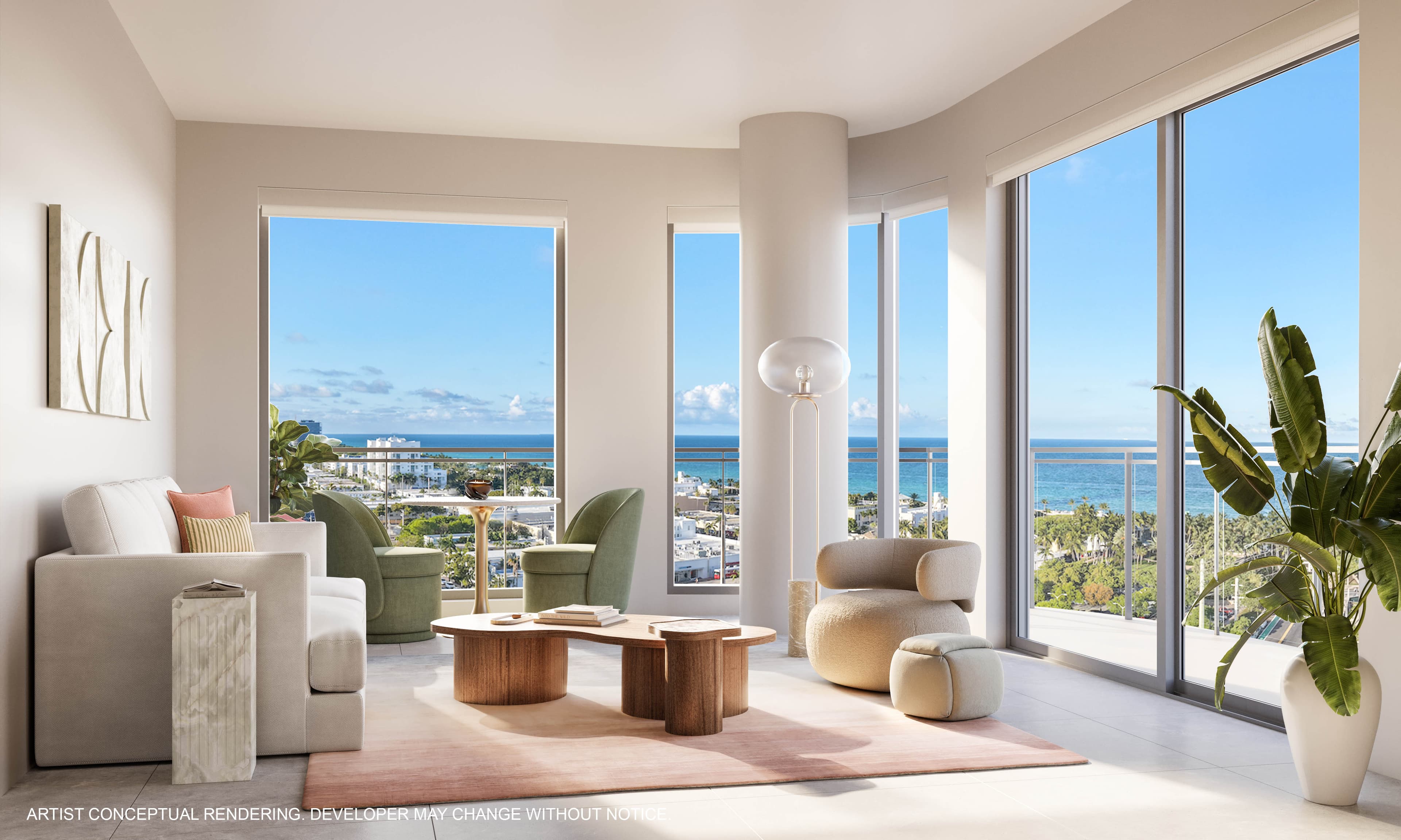 Sala de estar de una residencia en NoBe PARC